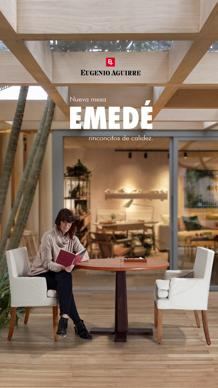 Mesa ovalada Emede