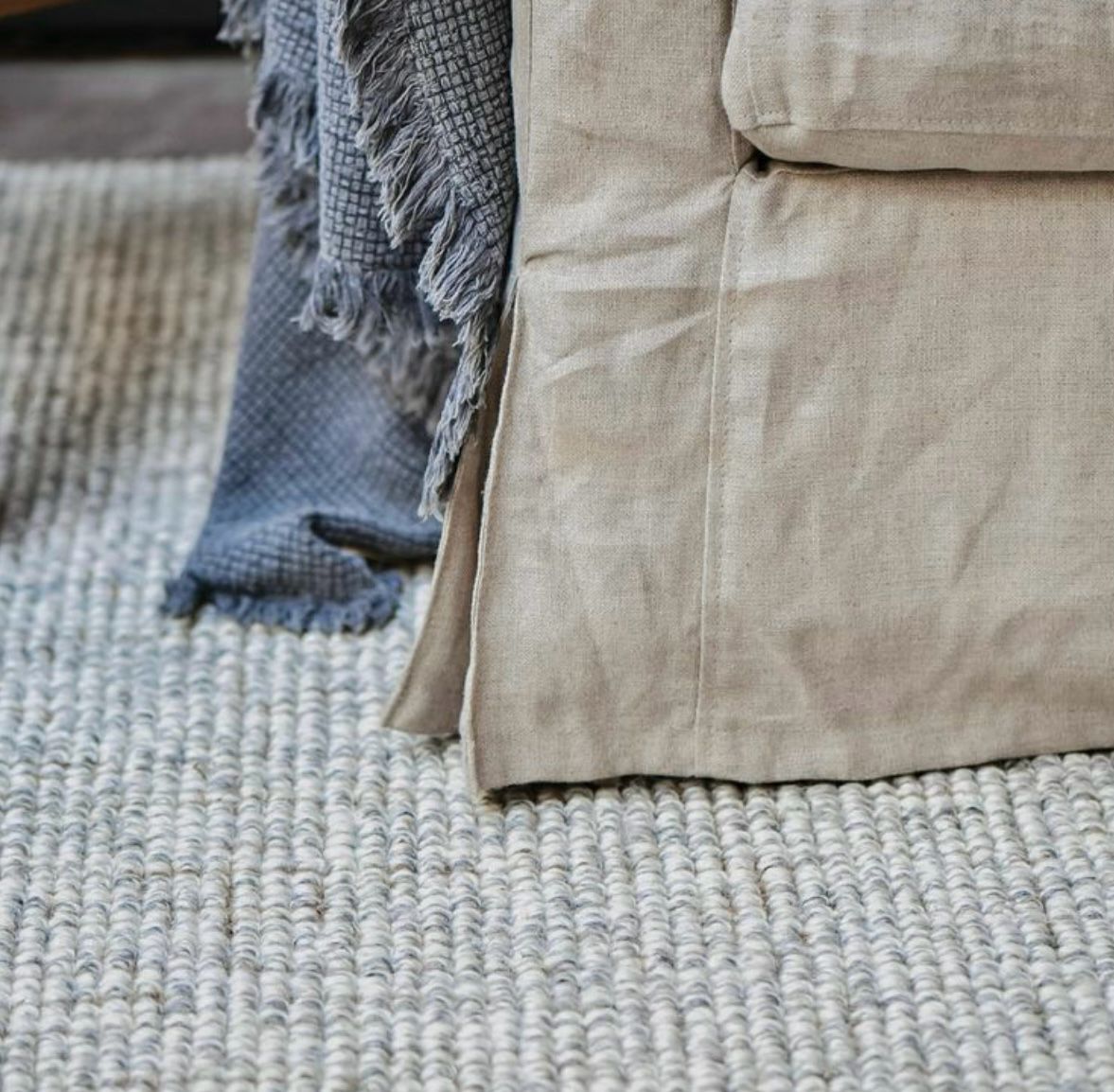 Alfombra Boucle Grey