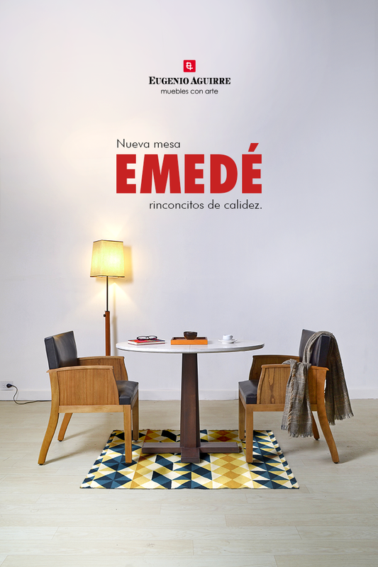 Mesa ovalada Emede