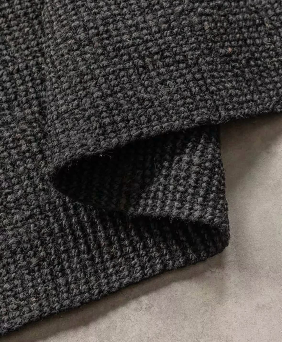 Alfombra Boucle Black