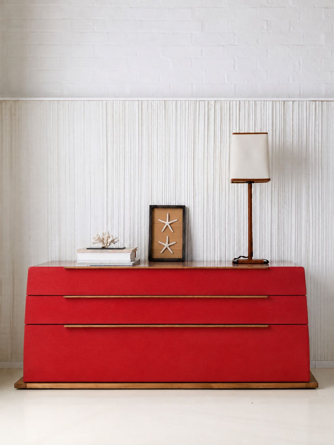 Cómoda Huevada [Lino tratado rojo]